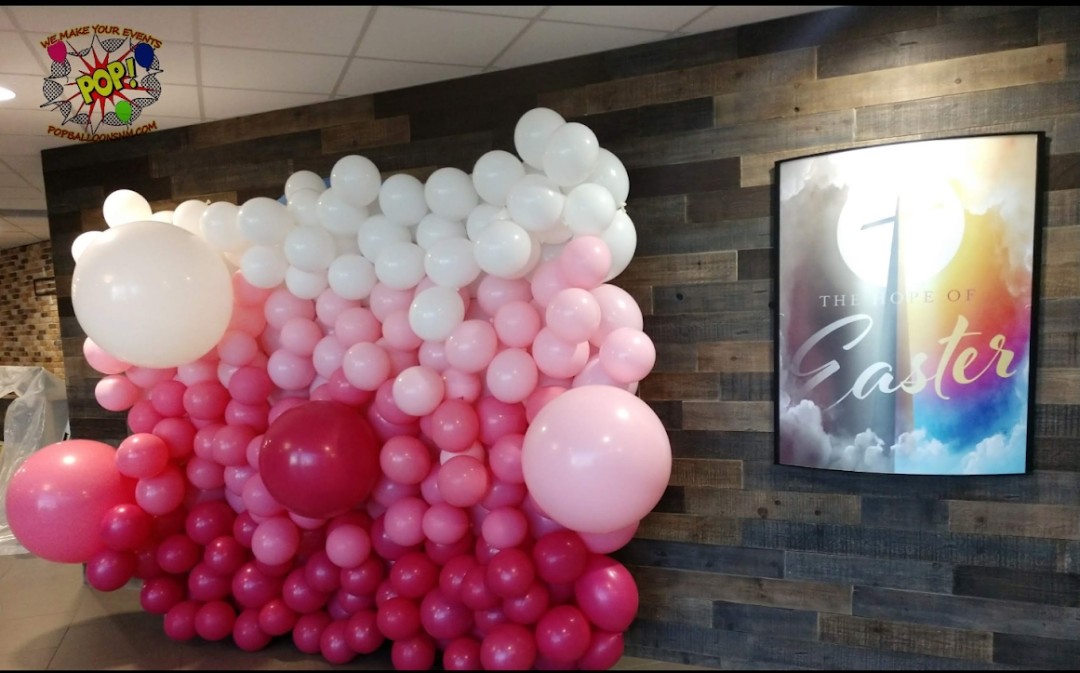 Balloon Wall for Event Albuquerque NM