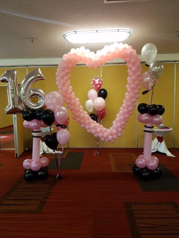 Balloons for Weddings and Quinceaneras -1